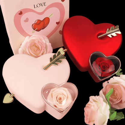 Corazón de Cupido con Collar Personalizado